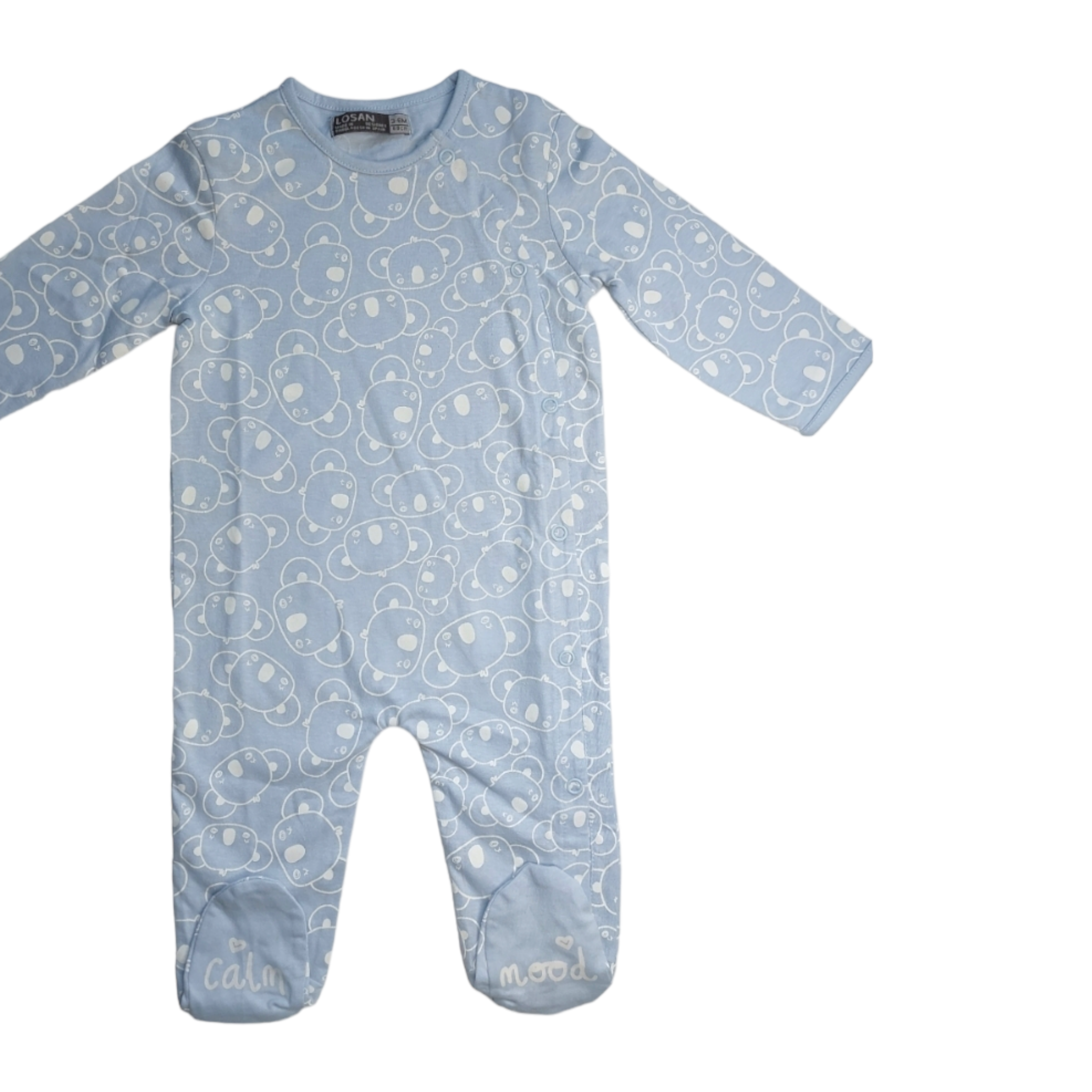 Pijama Mameluco Koala Para Bebé Niño Losan