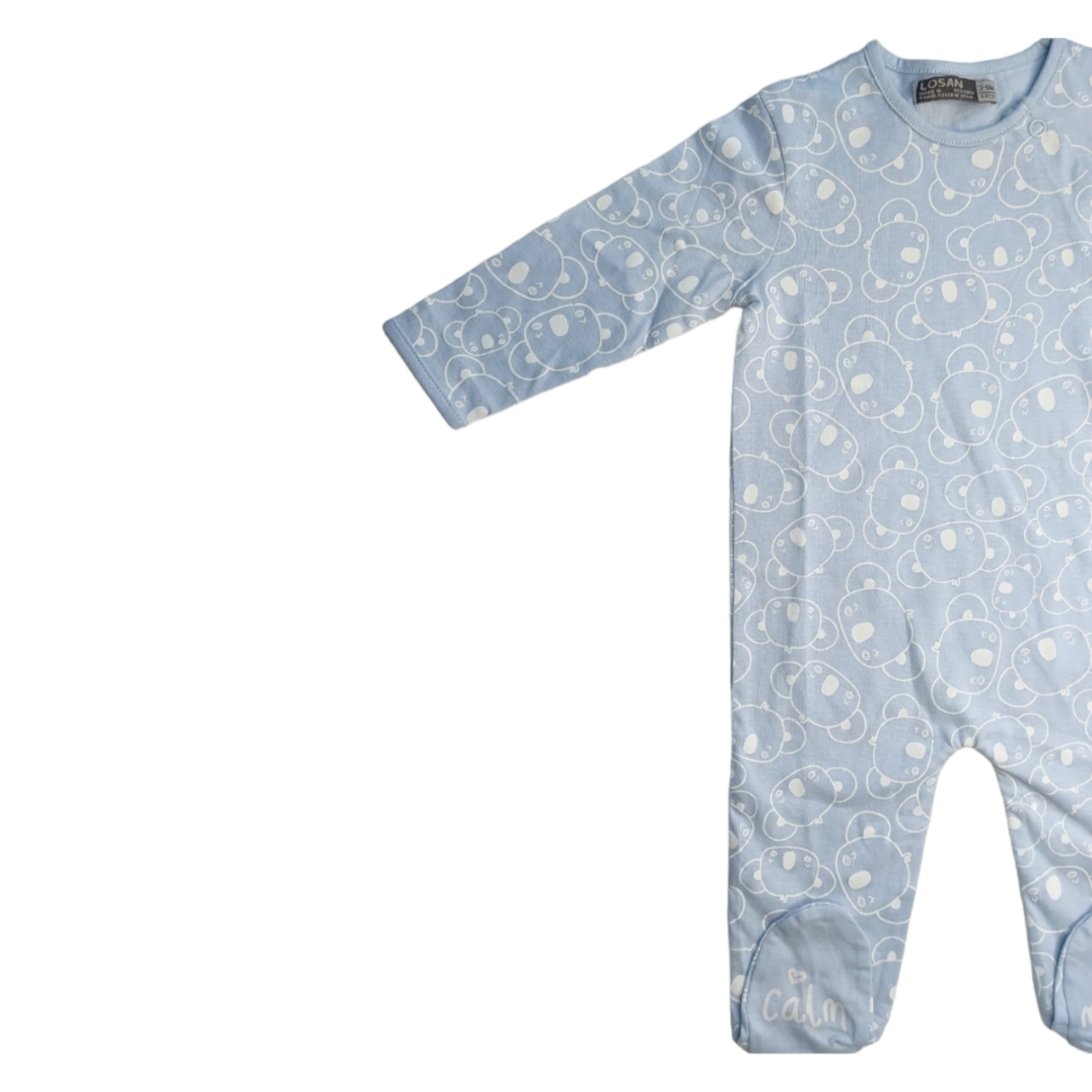 Pijama Mameluco Koala Para Bebé Niño Losan