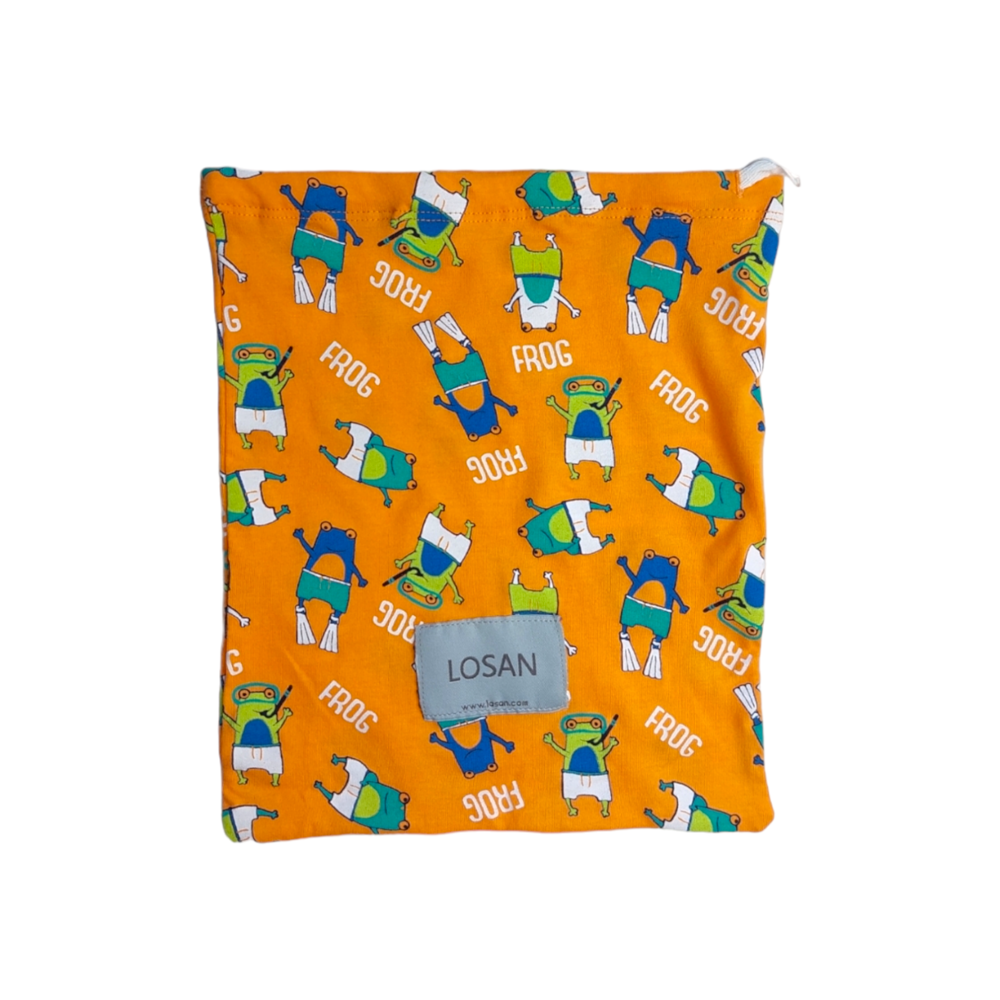 Mameluco Ranitas Naranja Para Bebé Niño Losan