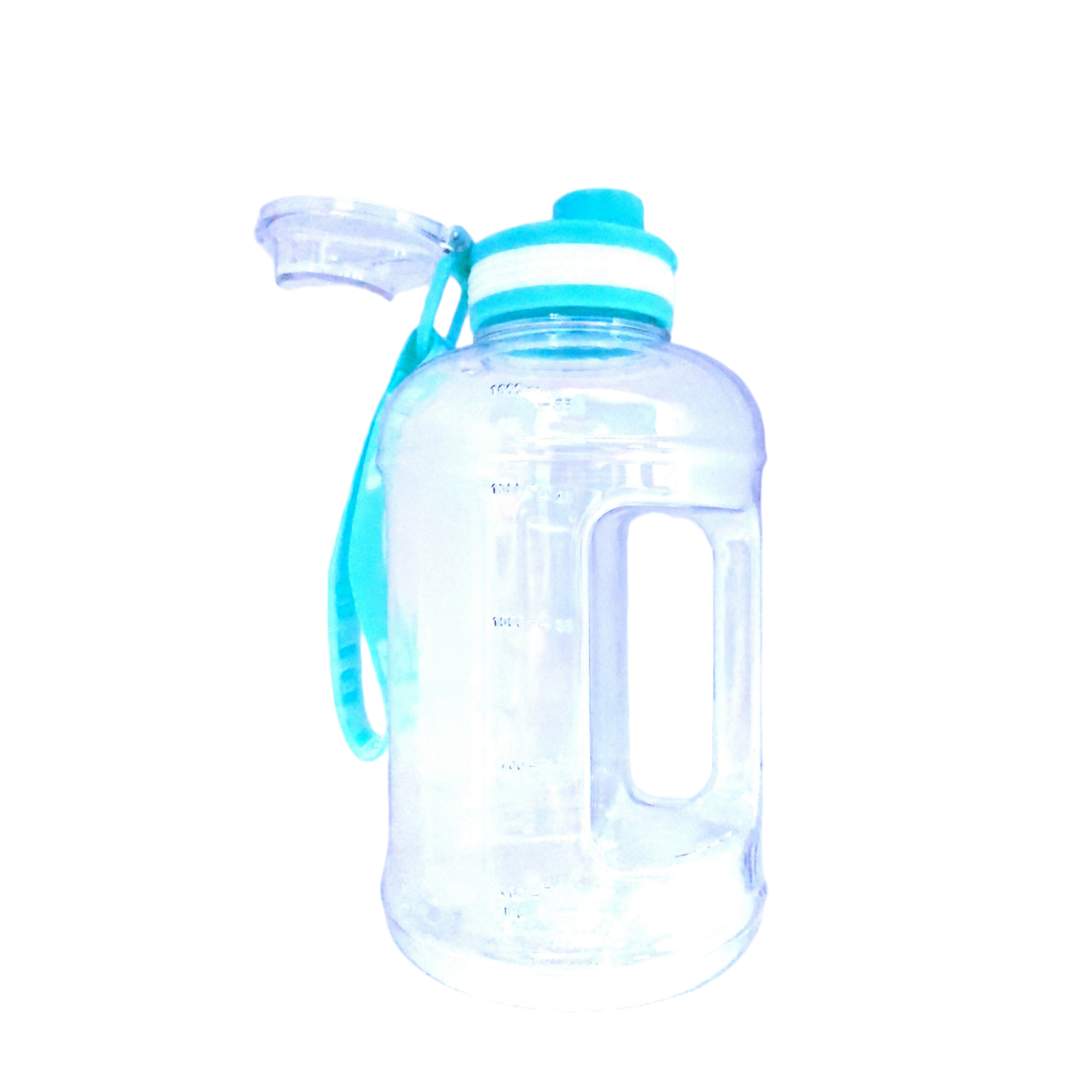 Botella de agua Sport Verde Aqua con asa 1600ML