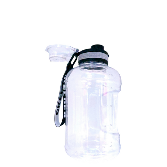 Botella de agua Sport Negro con asa 1600ML