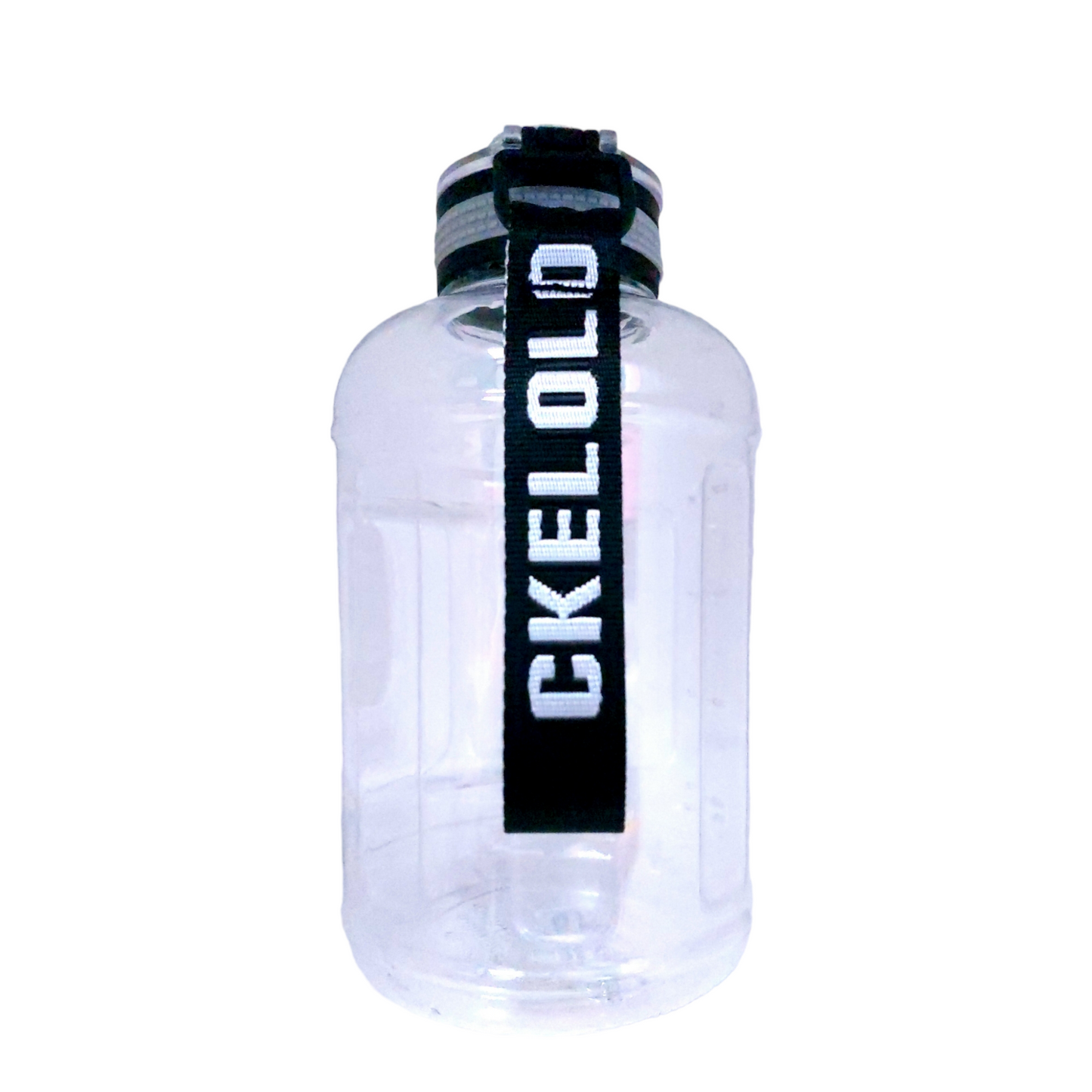 Botella de agua Sport Negro con asa 1600ML