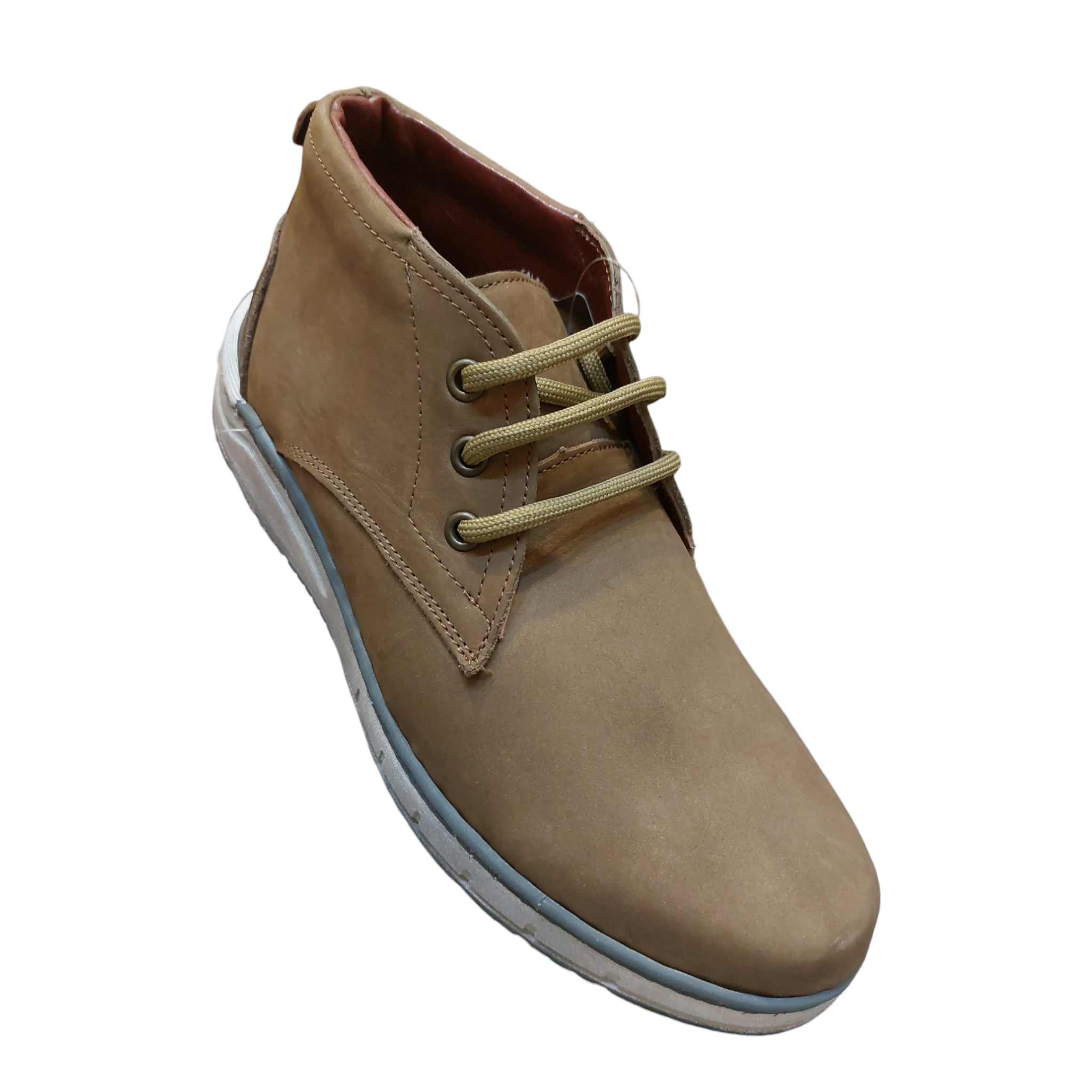 Bota caballero “NONUCK GRAY” Lobo Solo.