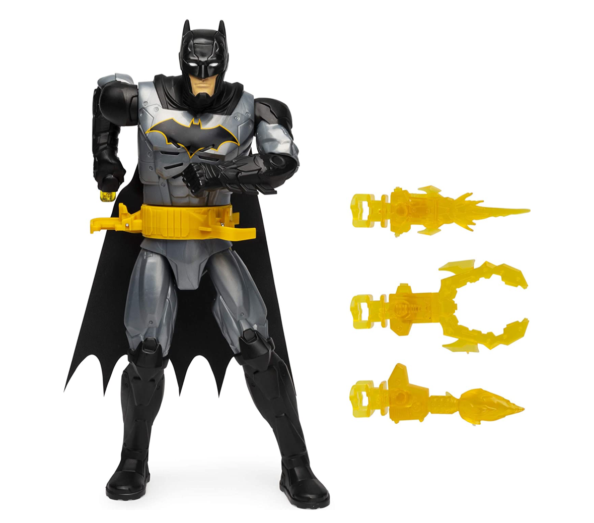 Batman Figura De Lujo Cinturón Multi Spin Master