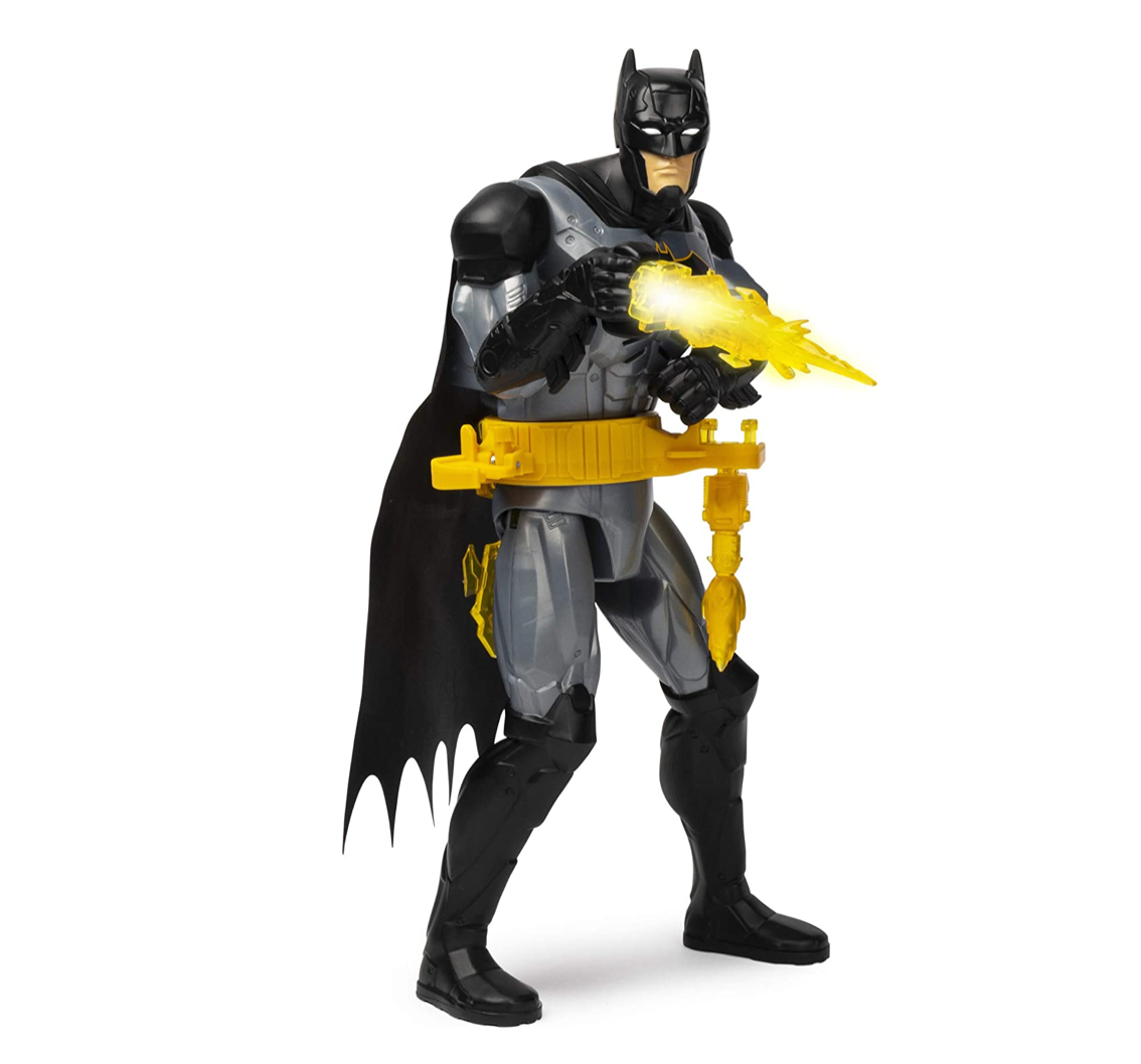 Batman Figura De Lujo Cinturón Multi Spin Master