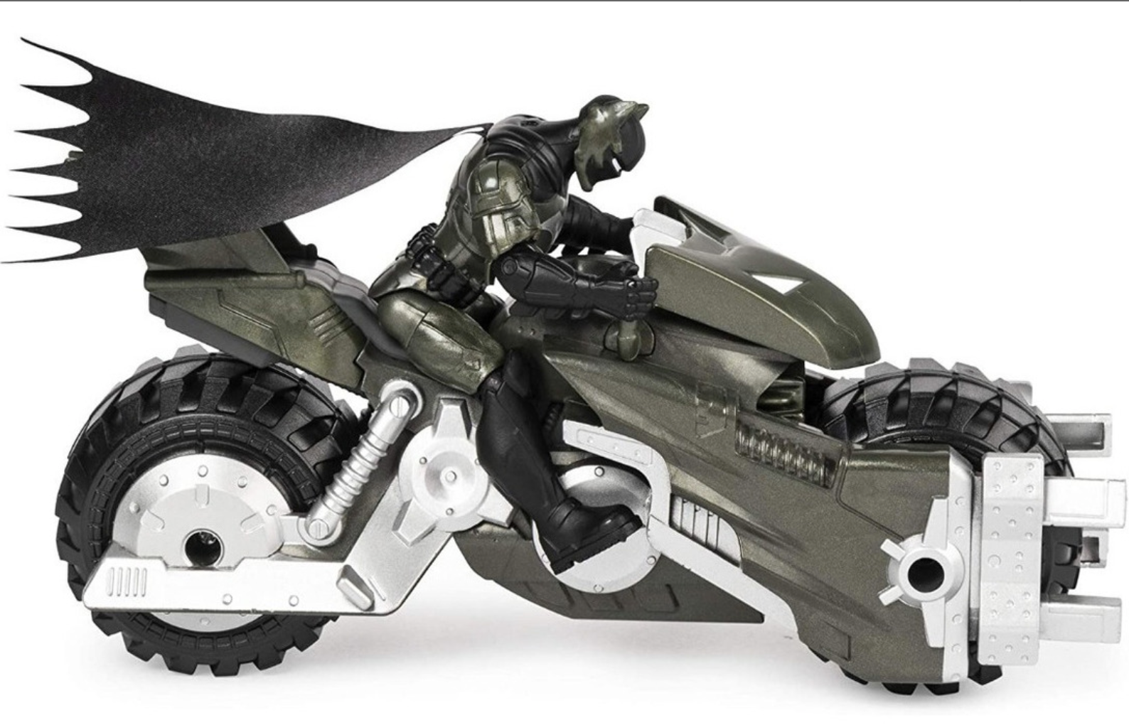 Batman Batimoto Con figuras Spin Master