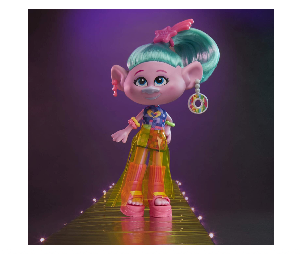 Muñeca Trolls World Tour Glamour Hasbro