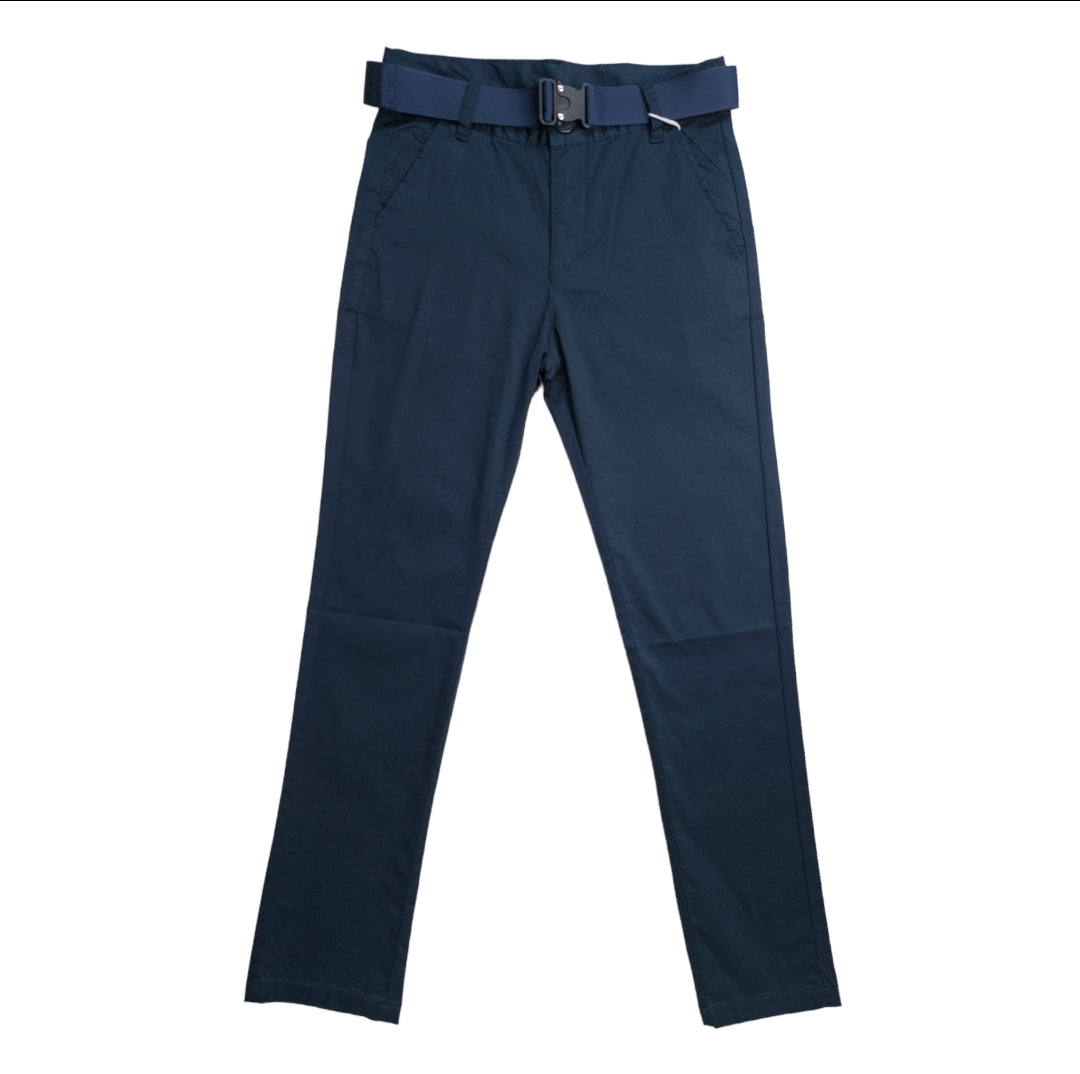 Pantalón Azul Con Cinturón Para Niño Losan