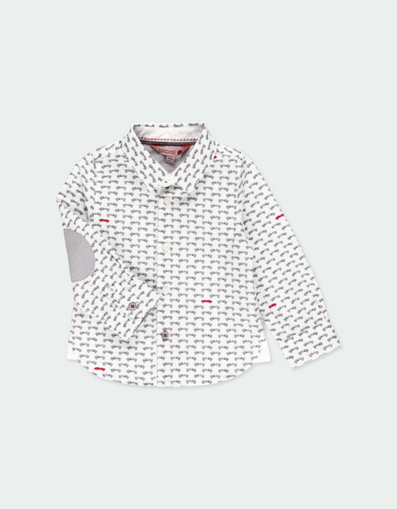Camisa estampado de coches para bebe y  Niño BOBOLI