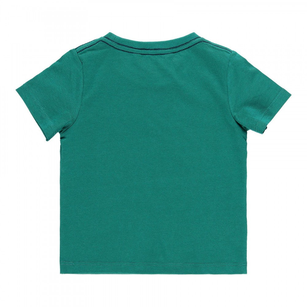 Playera verde para bebe y niño "JUNGLE Explorer" BOBOLI