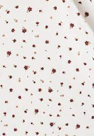 Playera Flores Color Crudo Con Detalles En Flores Losan
