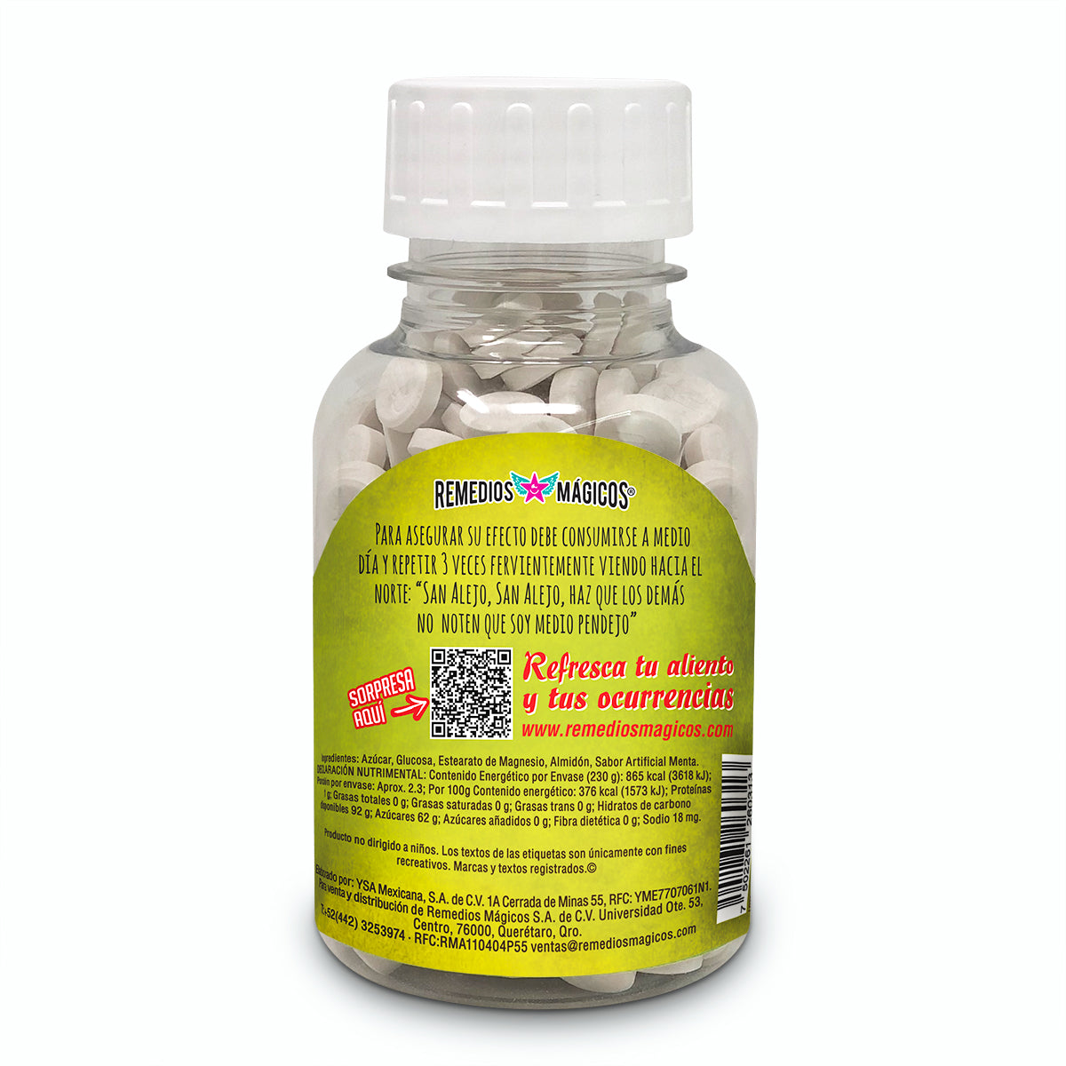 Pastilleros con mentas "Santa Trinidad" Remedios Mágicos