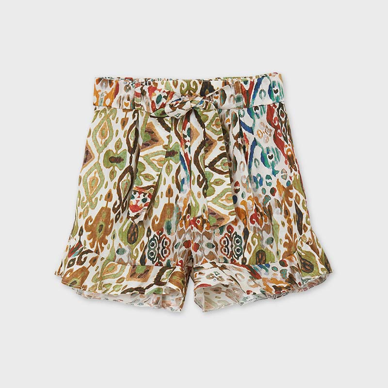 Falda short estampada Mayoral