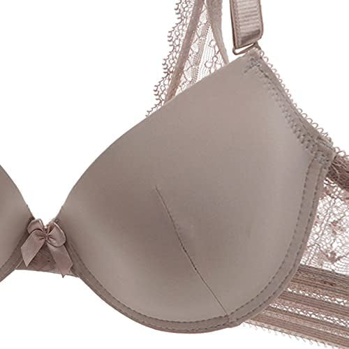 Brasier con encaje malva CARNIVAL.