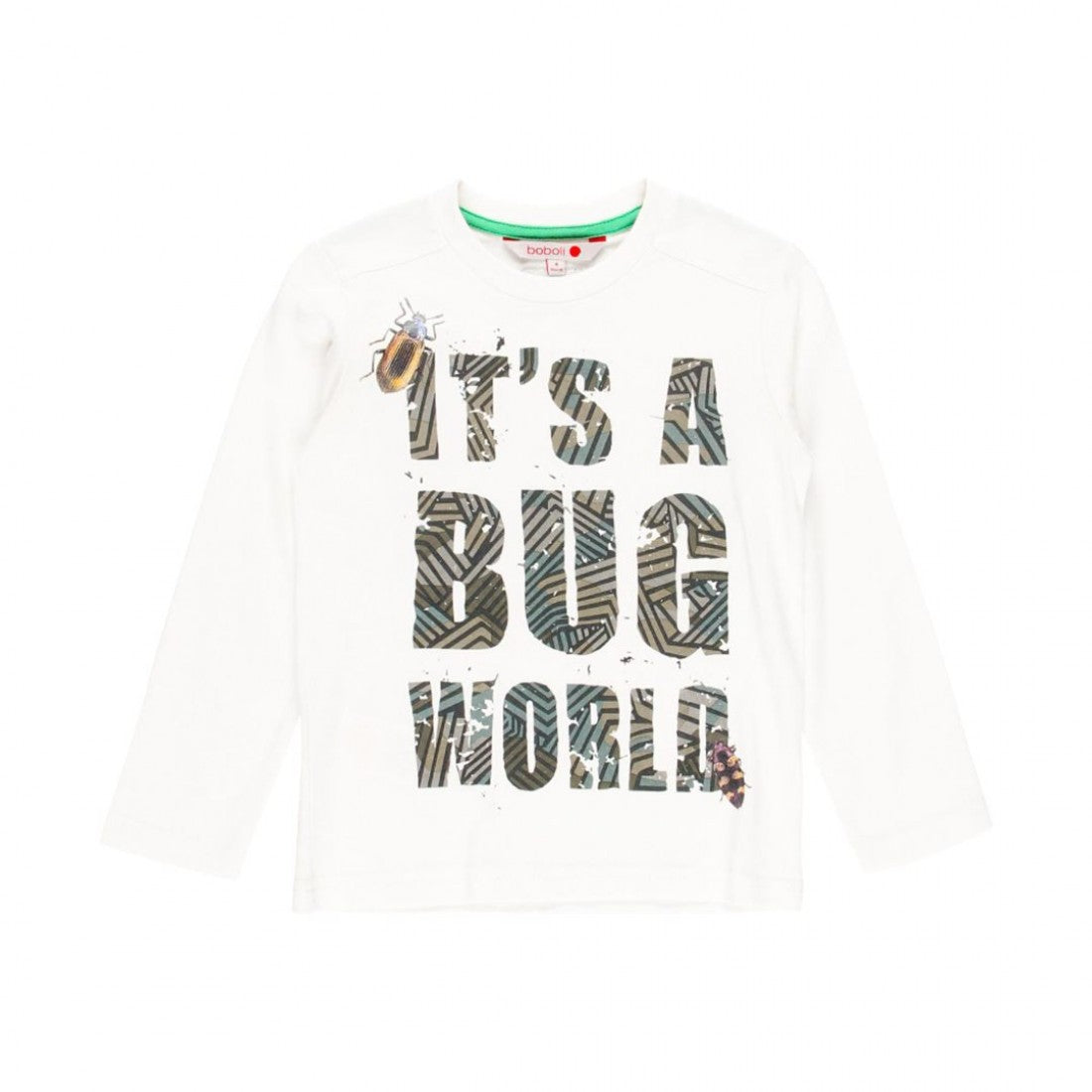 Playera Bug de manga larga niño BOBOLI