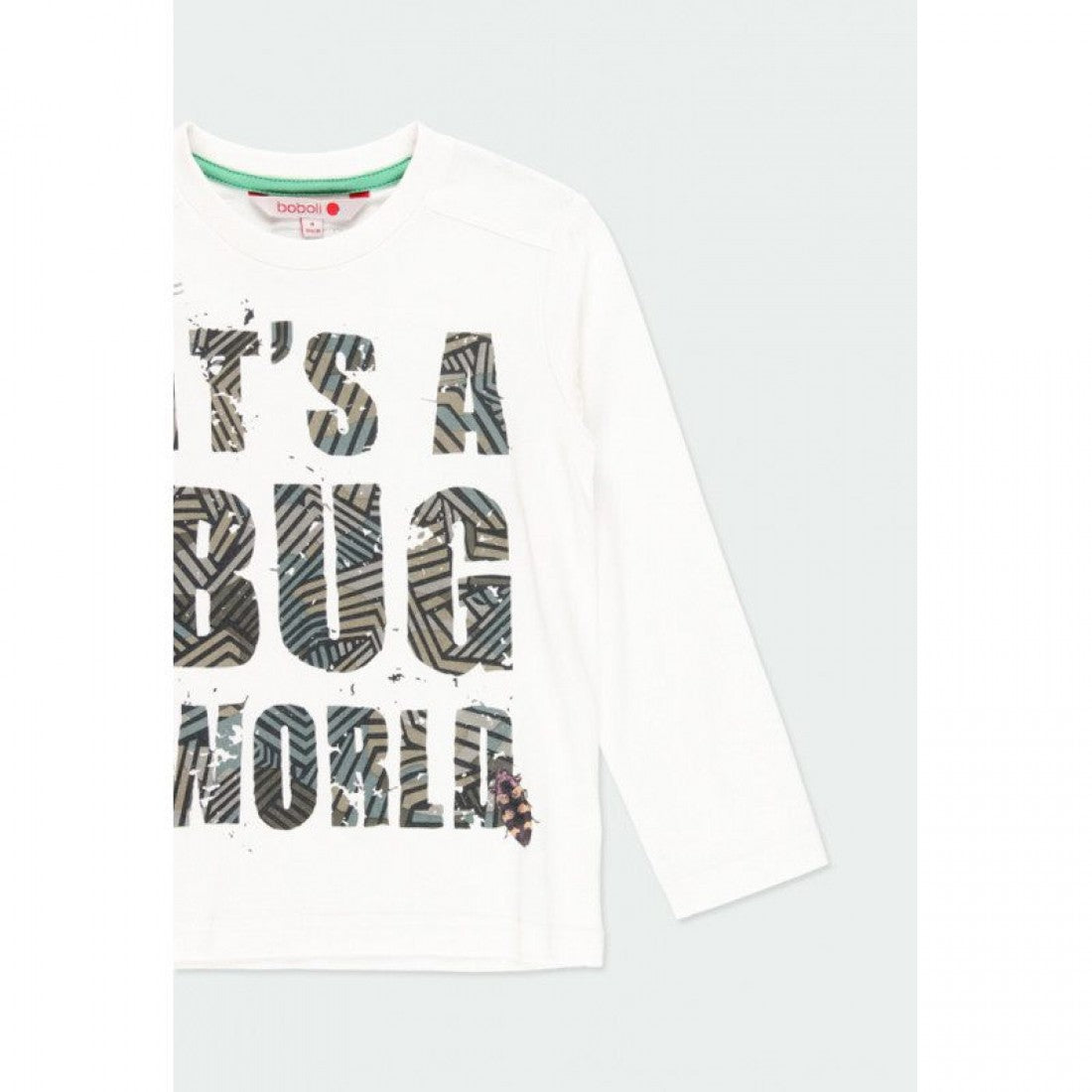 Playera Bug de manga larga niño BOBOLI