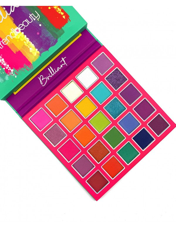 Paleta de sombras Brilliant TrendBeauty