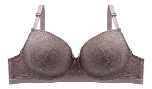 Brasier talla extra con encaje CARNIVAL.