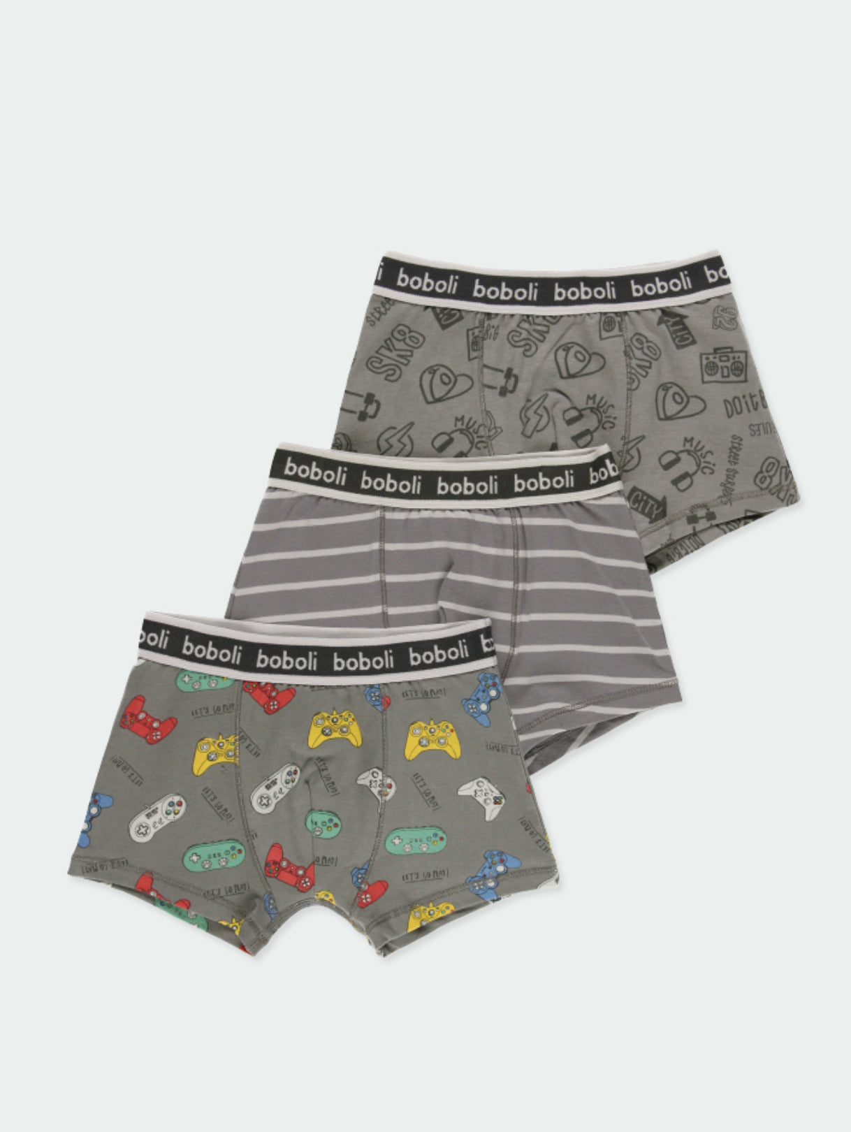 Set 3 Piezas de boxers niño BOBOLI