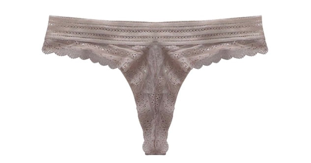 Calzón tipo tanga malva CARNIVAL.