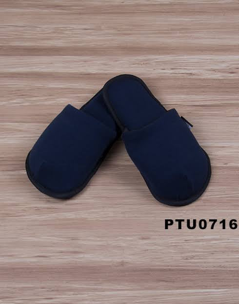 Pantufla azul marino para caballero TWINS