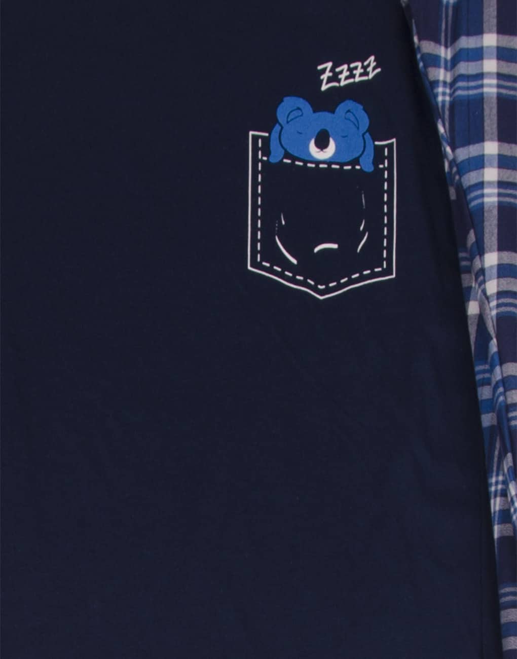 Pijama para caballero manga larga “Koala ZZZZ”