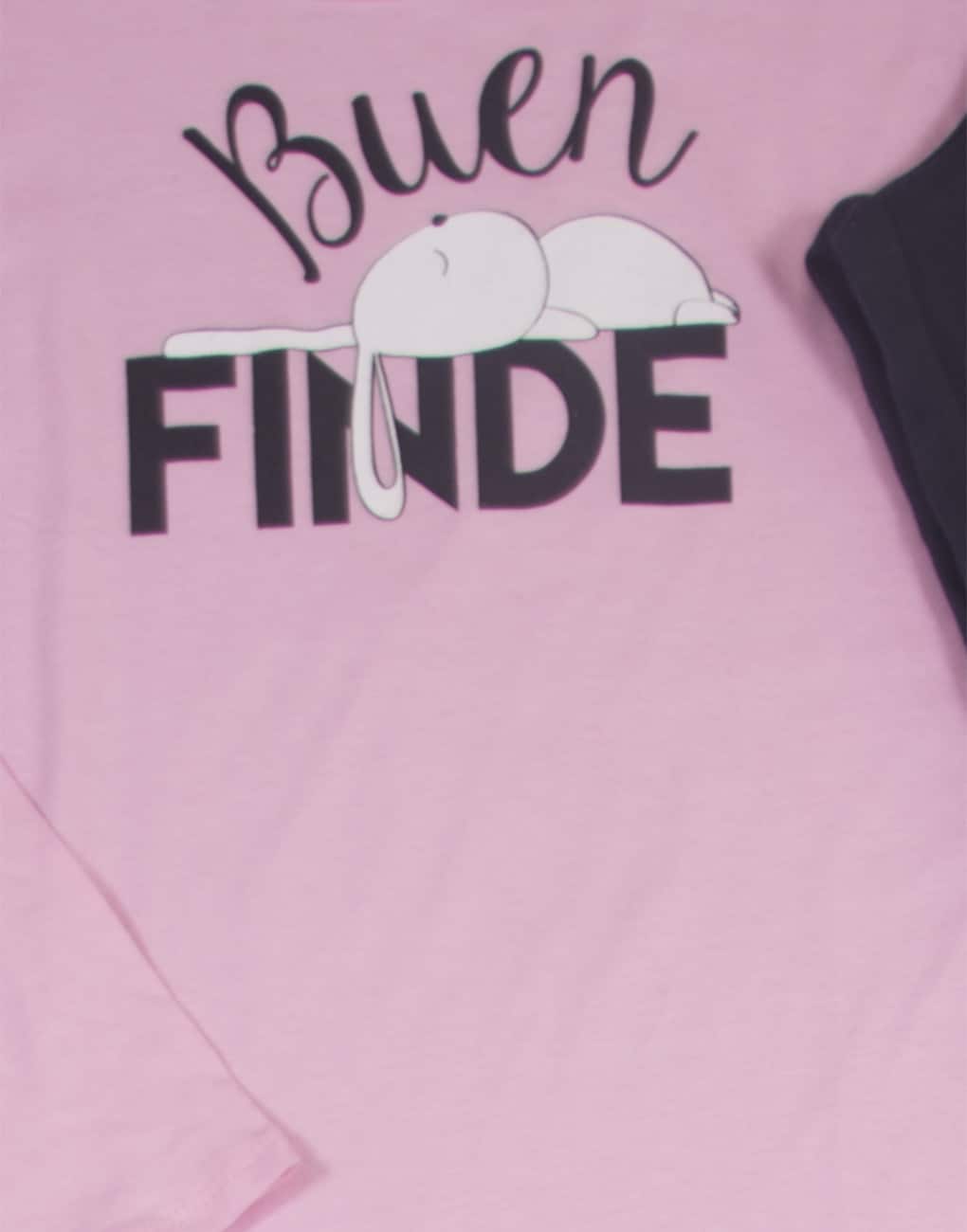Pijama para dama manga larga “BUEN FINDE” TWINS