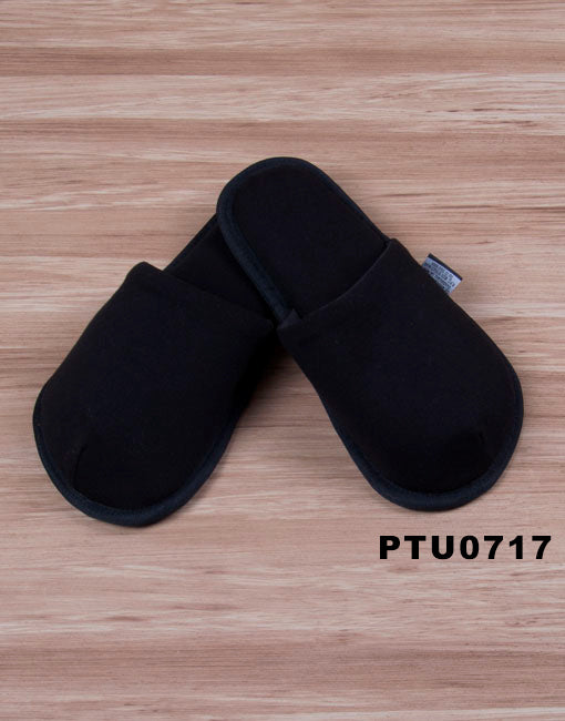 Pantufla negro para caballero TWINS