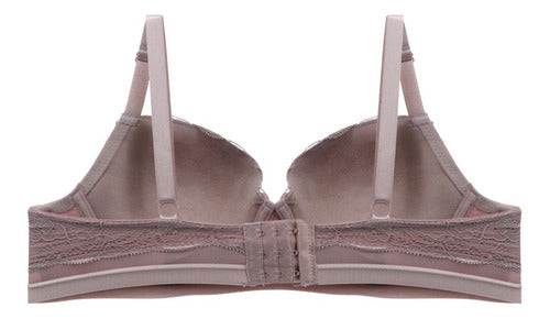 Brasier talla extra con encaje CARNIVAL.