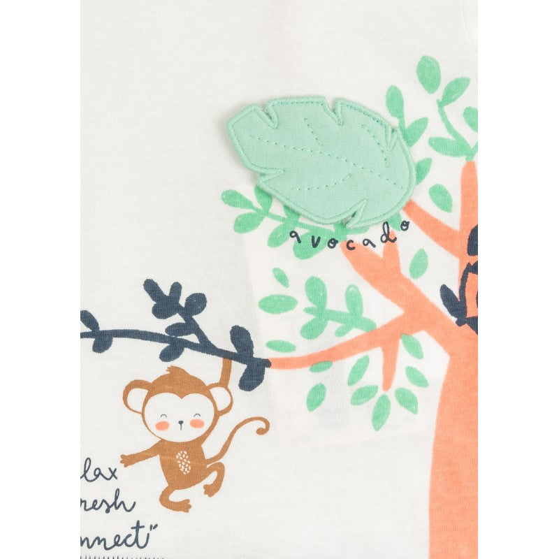 Conjunto de camiseta manga corta y bermuda para bebé niño  Losan