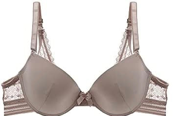 Brasier con encaje malva CARNIVAL.