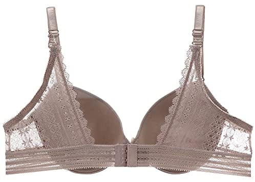 Brasier con encaje malva CARNIVAL.
