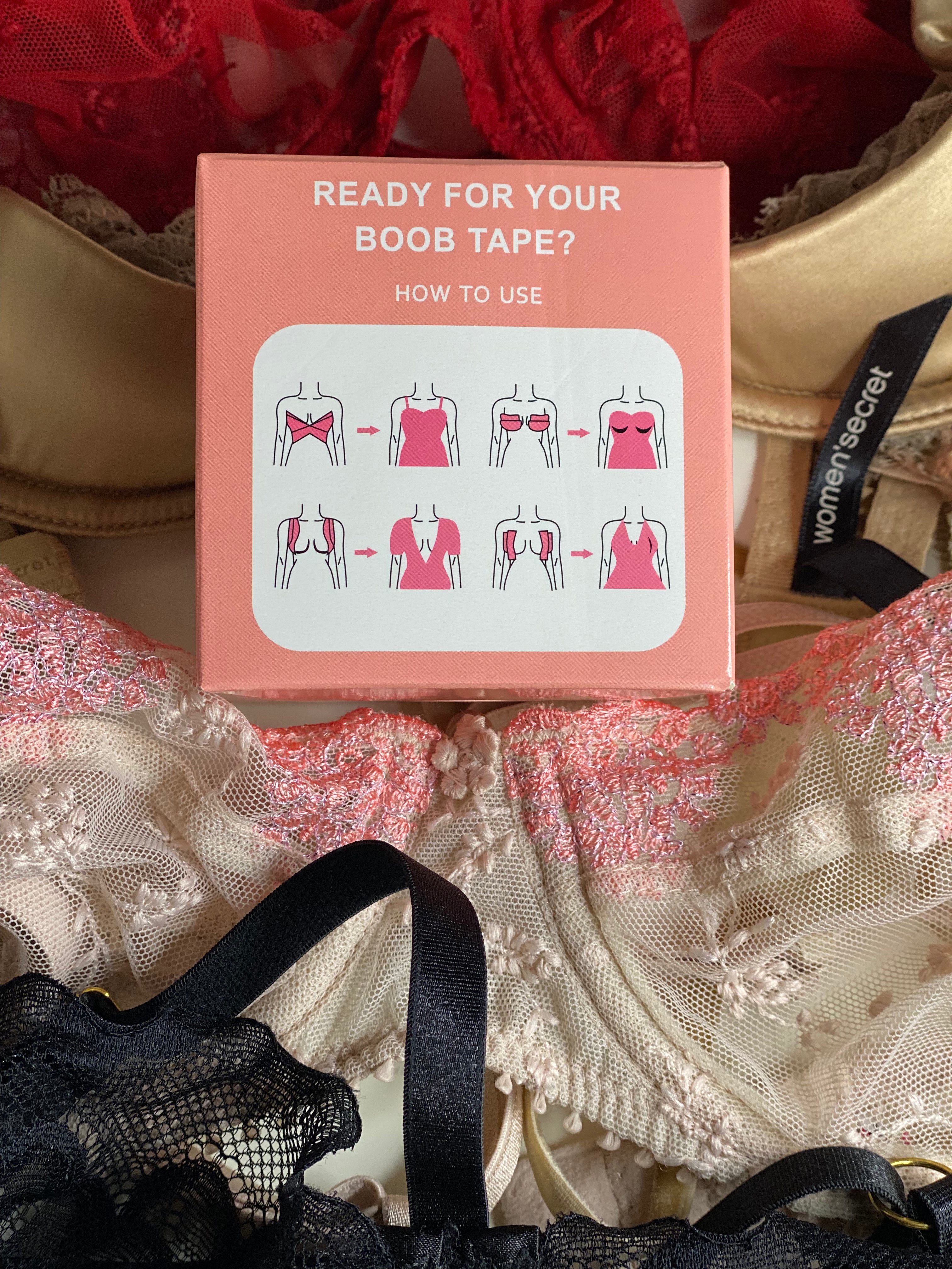 Cinta Adhesiva para busto Boob Tape