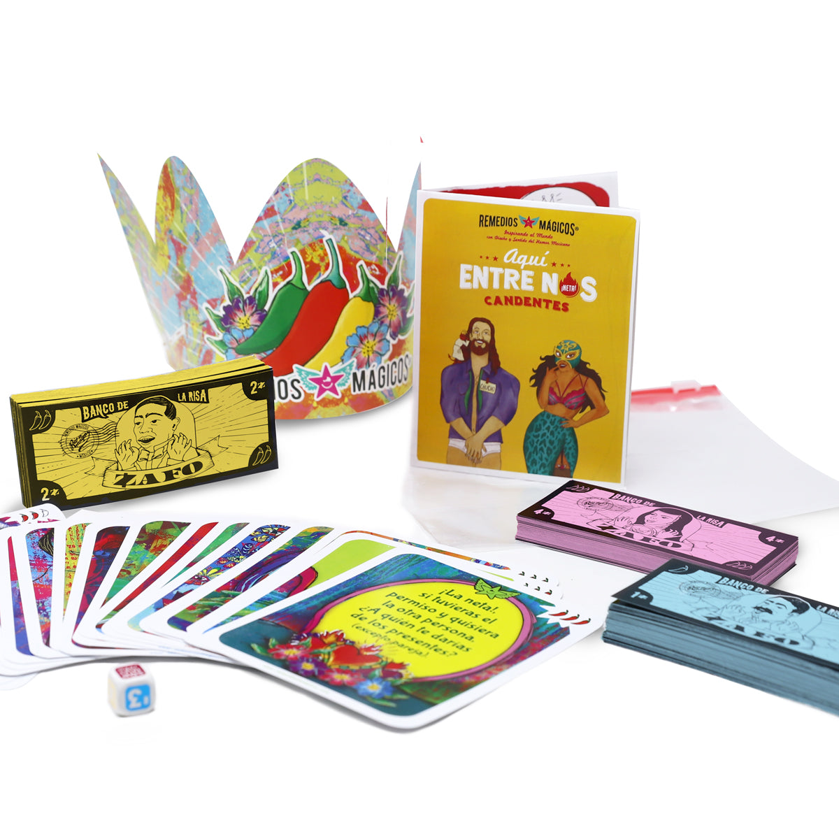 Juego de Mesa "AQUÍ ENTRE NOS" Remedios Mágicos
