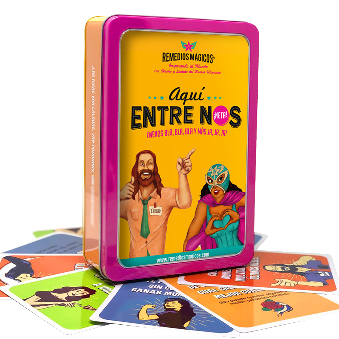 Juego de Mesa "AQUÍ ENTRE NOS" Remedios Mágicos