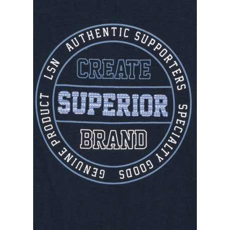 Camiseta "CREATE SUPERIOR BRAND" para niño Losan