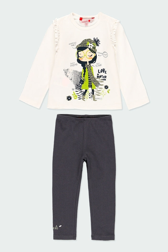 Conjunto 2 piezas Boboli "Love winter" BOBOLI