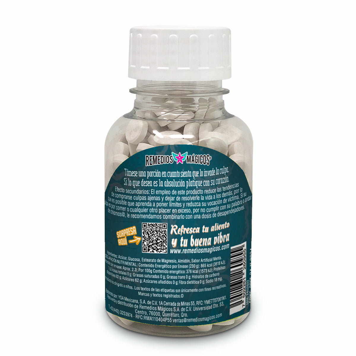 Pastilleros con mentas "Santa Trinidad" Remedios Mágicos